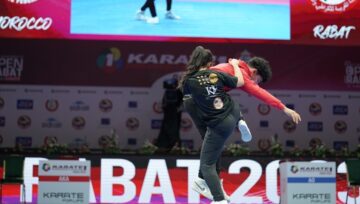 <font size="4">モロッコの国際空手試合で「ガーディアン・ガールズ空手」演舞</font>